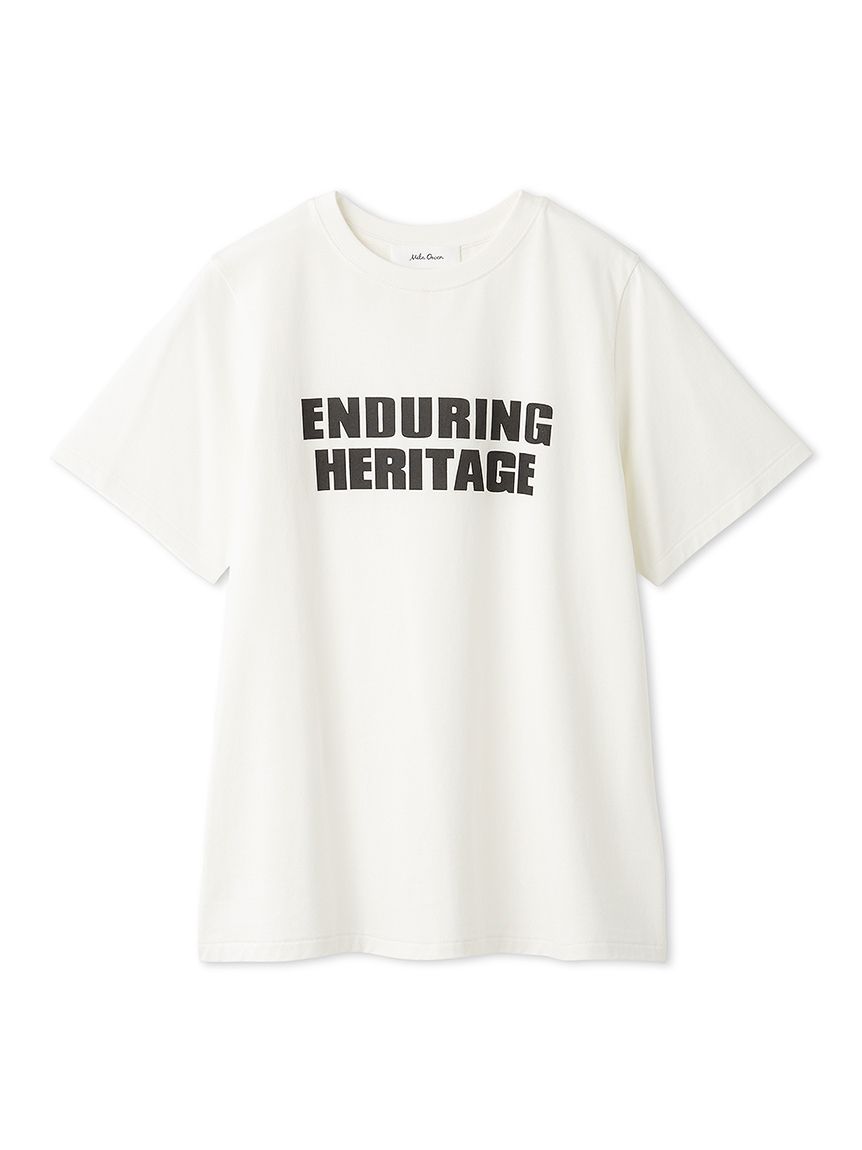 二段ロゴグラフィックTシャツ(Tシャツ・カットソー)｜トップス｜Mila