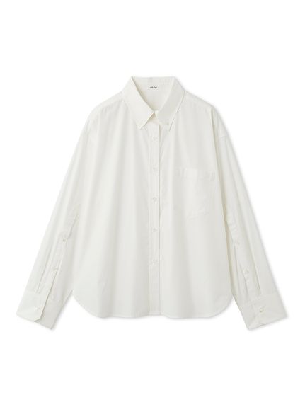 2サイズ袖スリット釦ダウンシャツ【手洗い可能】(シャツ)｜トップス 
