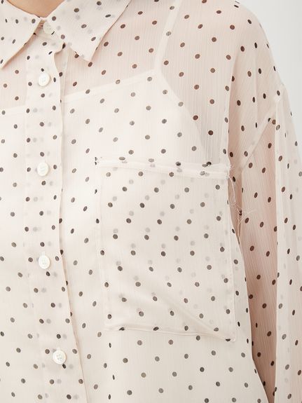 シアードットシャツ(シャツ)｜トップス｜Mila Owen（ミラオーウェン  