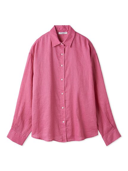 フレンチリネンオーバーサイズシャツ(シャツ)｜トップス｜Mila