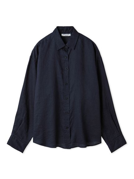 フレンチリネンオーバーサイズシャツ(シャツ)｜トップス｜Mila