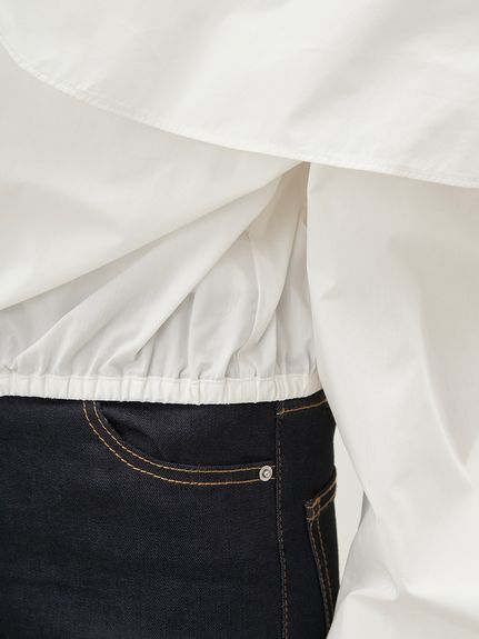 付け襟つき4WAYオフショルブラウス【ウォッシャブル】(シャツ