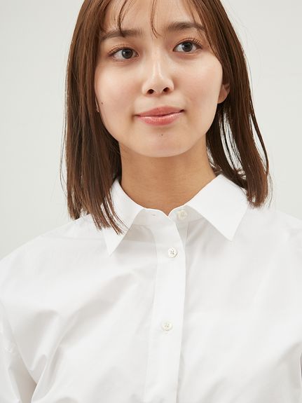 ドロストショートシャツ（シャツ/ブラウス）｜Mila Owen（ミラ