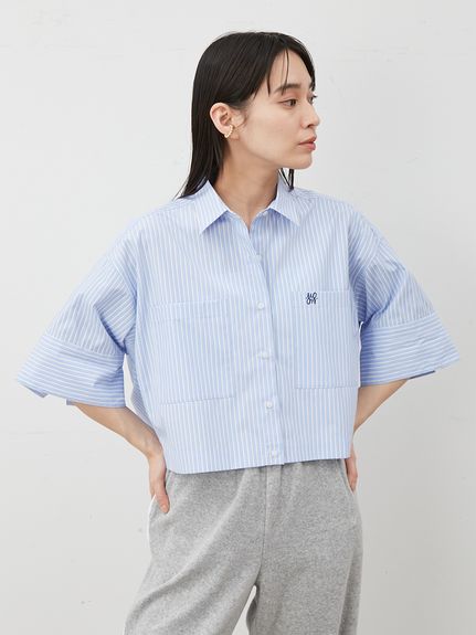 ミニミニテリー」ガゼットハーフスリーブTシャツ(M オフシロ