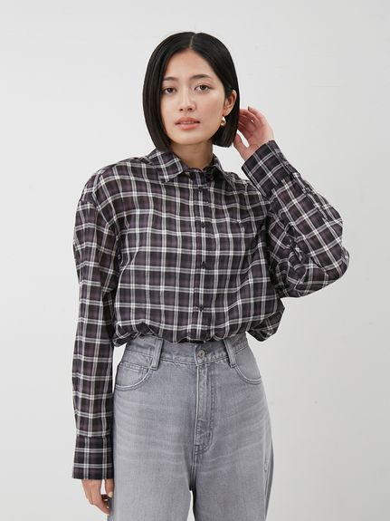 美品✨ トゥモローランドコレクション 2wayドット ボウタイブラウス シアー 美品 トゥモローランドコレクション 2wayドット ボウタイ