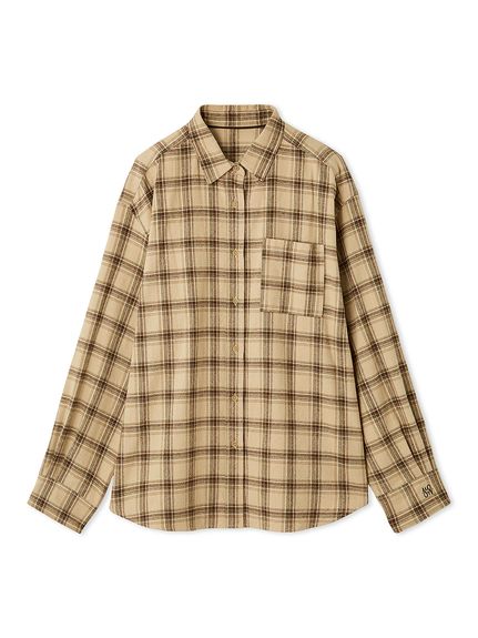 チェックネルシャツ(シャツ)｜トップス｜Mila Owen（ミラ