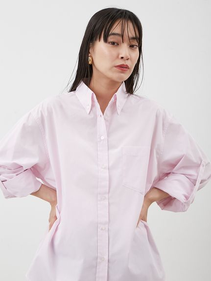 タブスリーブ釦ダウンシャツ(シャツ)｜トップス｜Mila Owen（ミラ