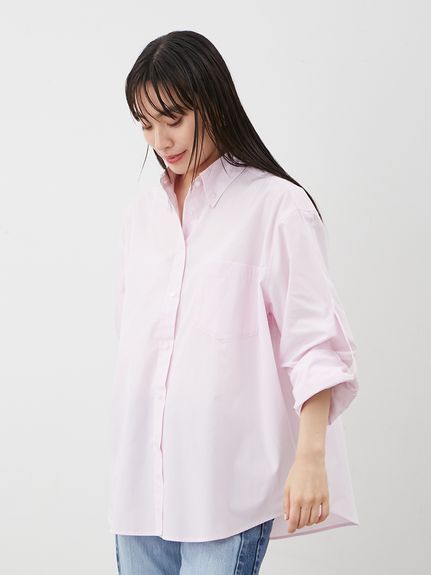 タブスリーブ釦ダウンシャツ(シャツ)｜トップス｜Mila Owen（ミラ