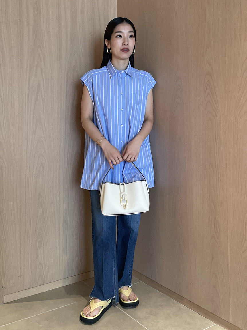 バルーンヘムノースリシャツ(シャツ)｜トップス｜Mila Owen（ミラ