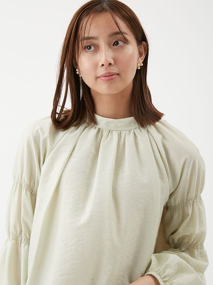 ギャザーバックリボンブラウス(ブラウス)｜トップス｜Mila Owen（ミラ