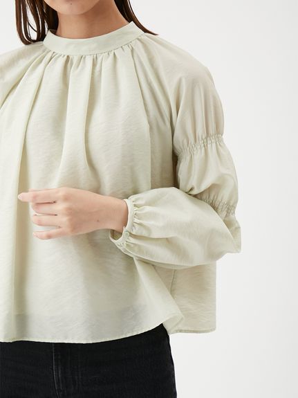 ギャザーバックリボンブラウス(ブラウス)｜トップス｜Mila Owen（ミラ