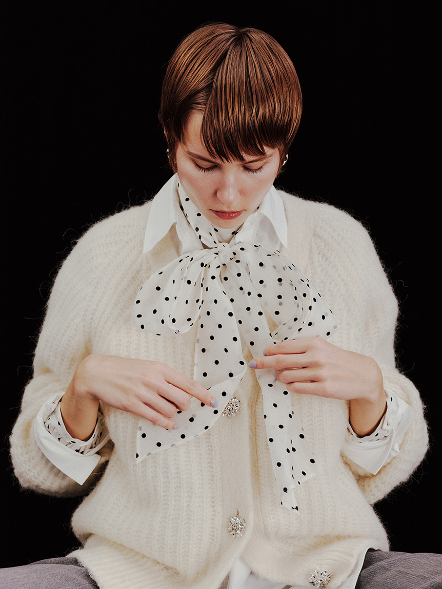 ボウタイシアーブラウス(ブラウス)｜トップス｜Mila Owen（ミラ