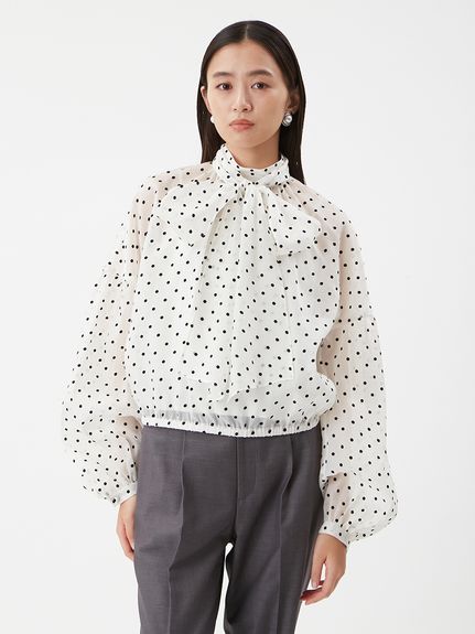 ボウタイシアーブラウス(ブラウス)｜トップス｜Mila Owen（ミラ