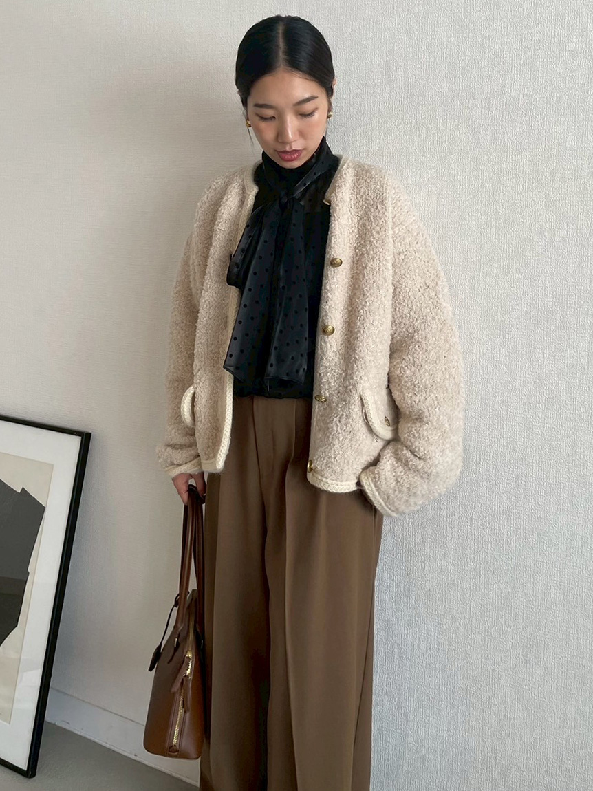 ボウタイシアーブラウス(ブラウス)｜トップス｜Mila Owen（ミラ