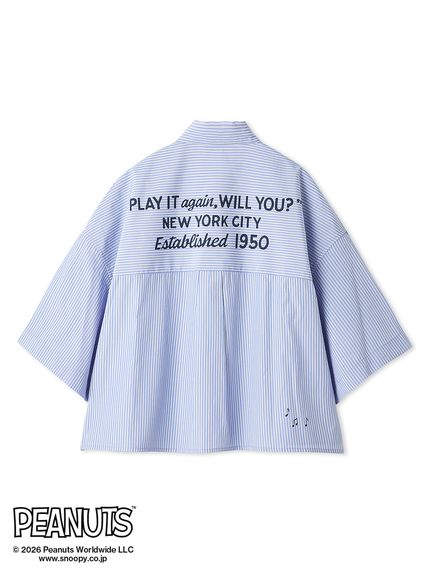 miyuki ニュースウィングシャツ ブラウス ロゴ GUESS® Woven Overshirt