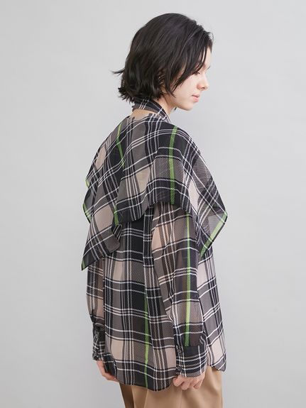 チェックボウタイブラウス(ブラウス)｜トップス｜Mila Owen（ミラ