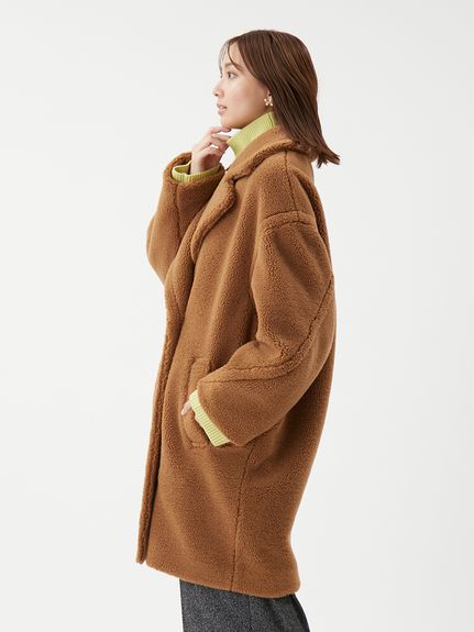 オーバーサイズボアコート(ロングコート)｜アウター｜Mila Owen（ミラ