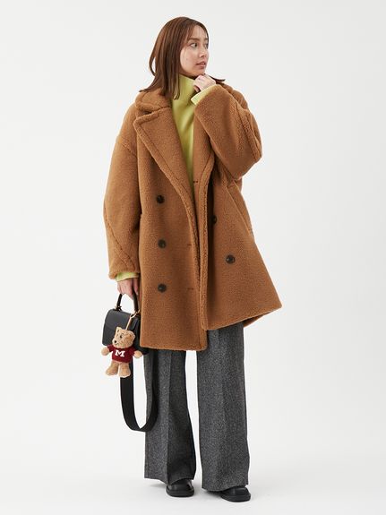 オーバーサイズボアコート(ロングコート)｜アウター｜Mila Owen（ミラ