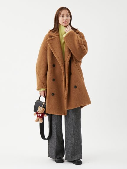 オーバーサイズボアコート(ロングコート)｜アウター｜Mila Owen（ミラ