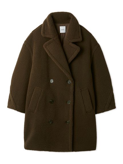 オーバーサイズボアコート(ロングコート)｜アウター｜Mila Owen（ミラ