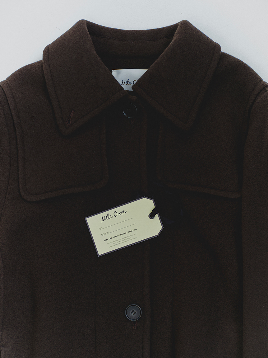 ロングリバーコート(ロングコート)｜アウター｜Mila Owen（ミラ