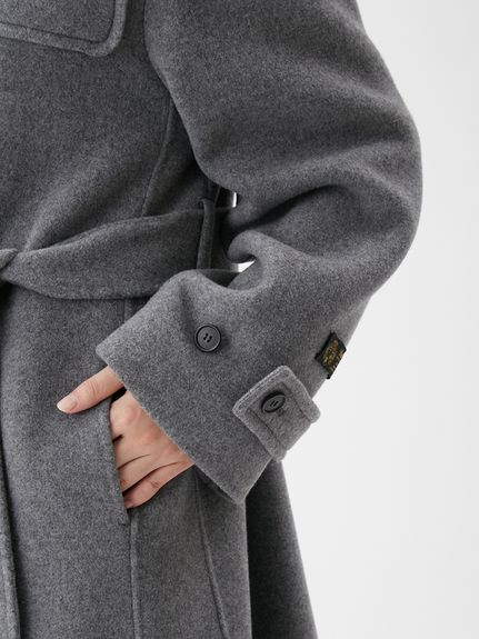 ロングリバーコート(ロングコート)｜アウター｜Mila Owen（ミラ