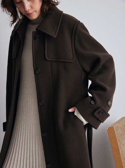 ロングリバーコート(ロングコート)｜アウター｜Mila Owen（ミラ