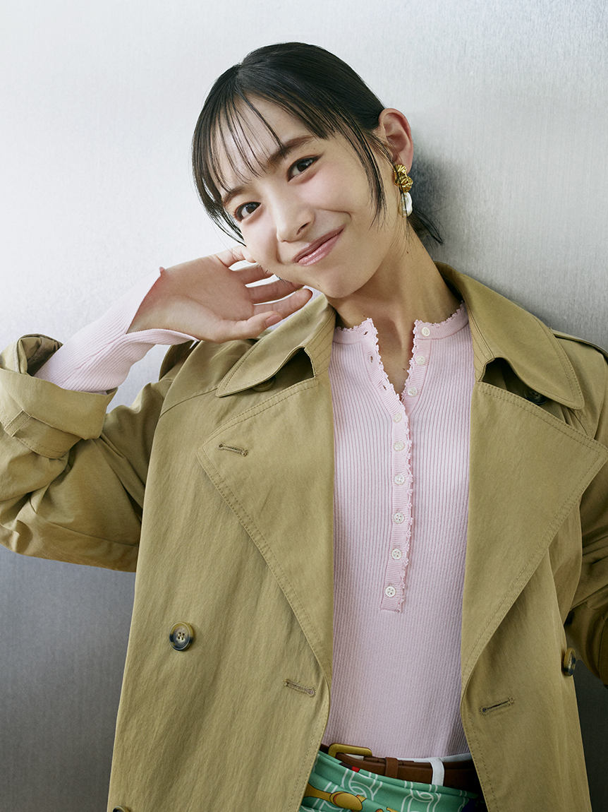 撥水オーバーサイズトレンチコート(トレンチコート)｜アウター｜Mila