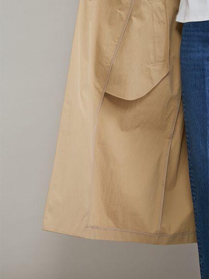 撥水オーバーサイズトレンチコート(トレンチコート)｜アウター｜Mila