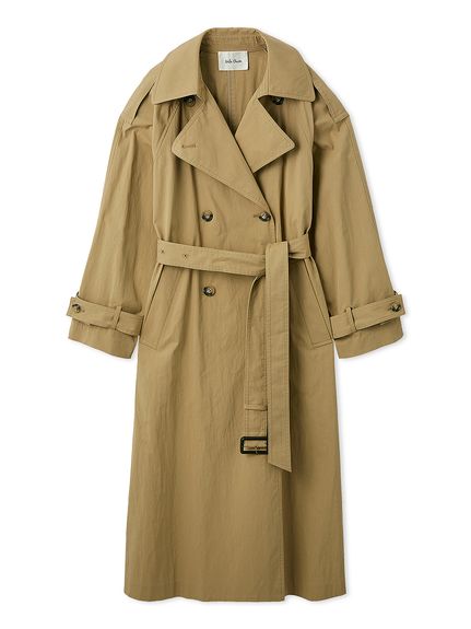 撥水オーバーサイズトレンチコート(トレンチコート)｜アウター｜Mila