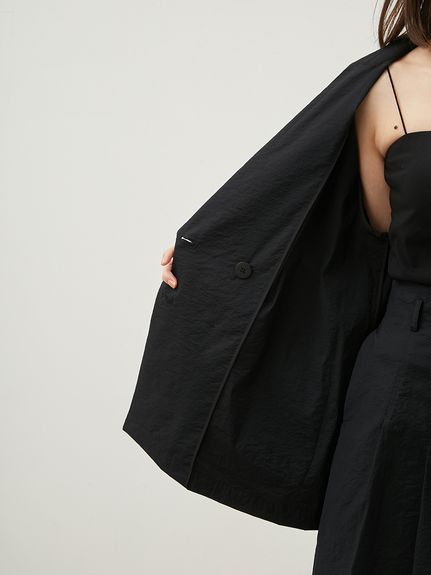 セットアップ対応】ストレッチシアーダブルジャケット