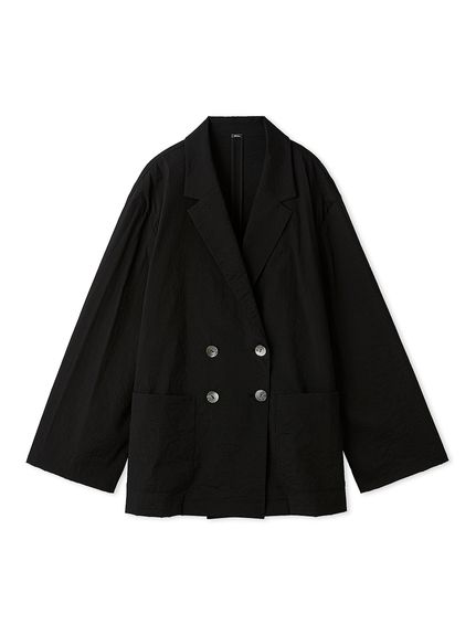 セットアップ対応】ストレッチシアーダブルジャケット