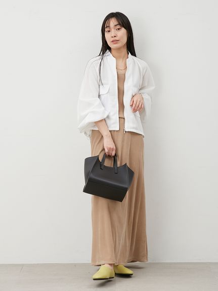 【完売品】Mila Owen メッシュラグランスリーブブルゾン メッシュラグランスリーブブルゾン(ブルゾン)｜アウター｜Mila