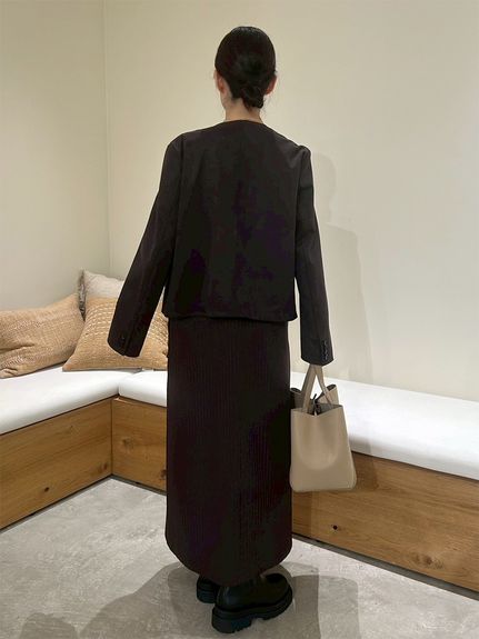 パッチポケットコンパクトスエードジャケット(ジャケット)｜アウター