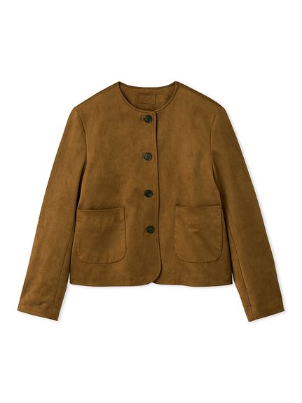 Mila Owen パッチポケットコンパクトスエードジャケット パッチポケットコンパクトスエードジャケット(ジャケット)｜アウター