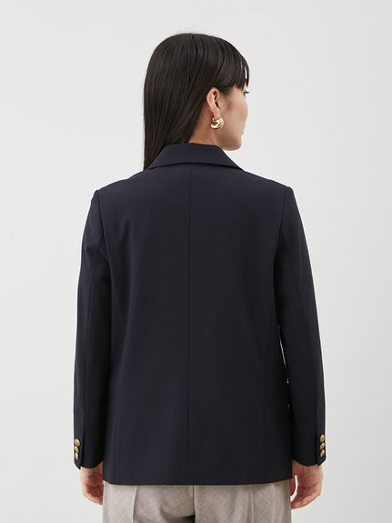 Mila Owen ダークネイビー ブレザー Mila Owen｜金釦ダブルブレストブレザー | Rakuten Fashion(楽天
