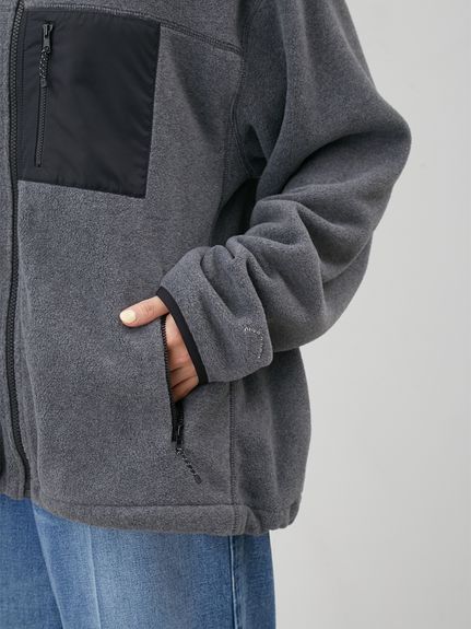 オーバーサイズフリースブルゾン(ブルゾン)｜アウター｜Mila
