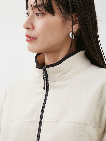 コンパクトサイズフリースブルゾン(ブルゾン)｜アウター｜Mila Owen