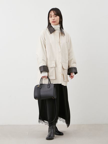 ハーフ丈ハンティングジャケット(ジャケット)｜アウター｜Mila Owen