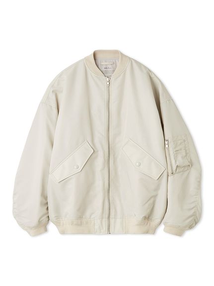 【新品未使用・値下げ】MA-1 Mila Owen リサイクルナイロンオーバーサイズMA-1(ブルゾン)｜アウター