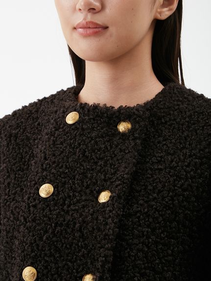 金釦カールファージャケット(ジャケット)｜アウター｜Mila Owen（ミラ