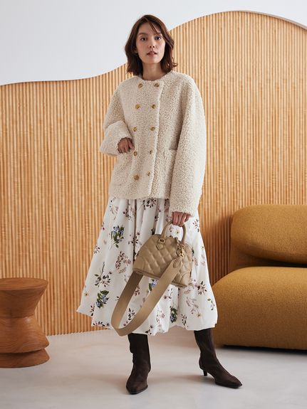 金釦カールファージャケット(ジャケット)｜アウター｜Mila Owen（ミラ