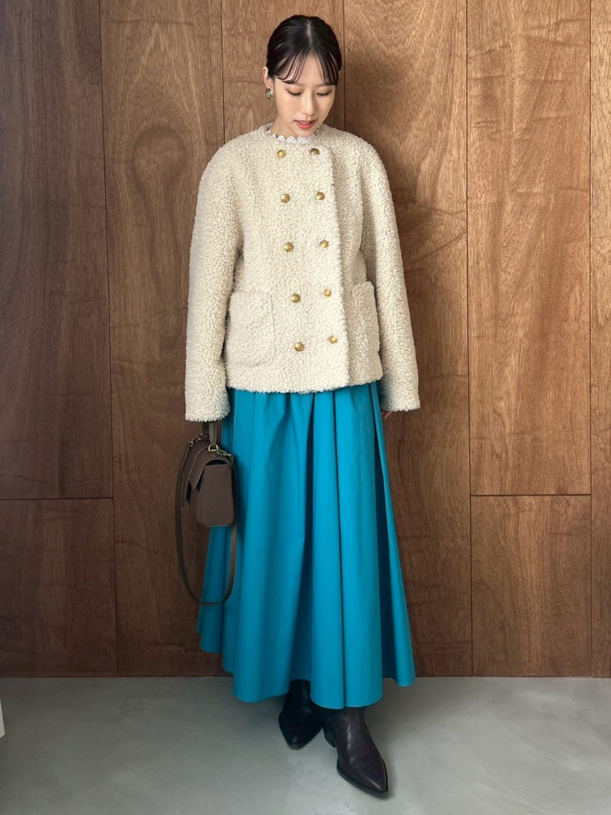 金釦カールファージャケット(ジャケット)｜アウター｜Mila Owen（ミラ