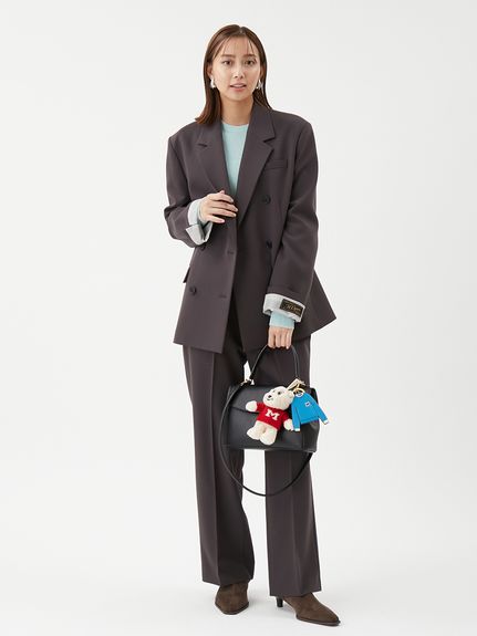 セットアップ対応】ターンバックダブルブレストジャケット(ジャケット