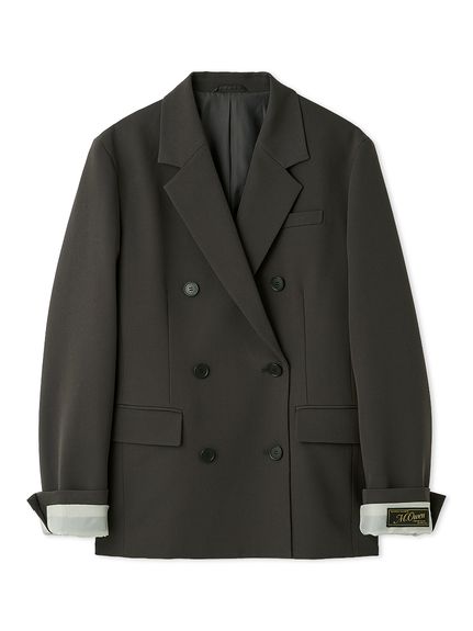 セットアップ対応】ターンバックダブルブレストジャケット(ジャケット