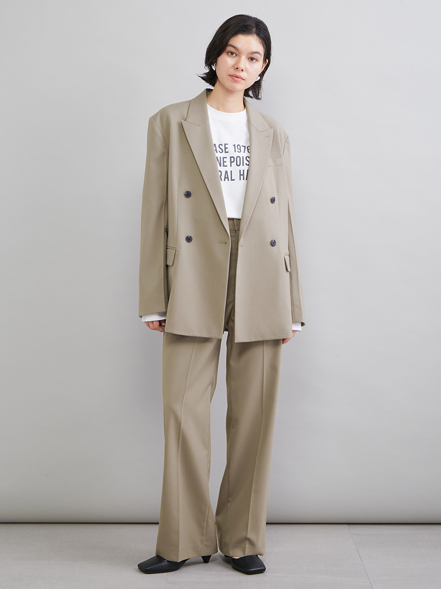 ダブルブレストテーラードジャケット(テーラードジャケット)｜アウター