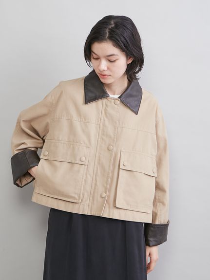 ショートテントシルエットハンティングジャケット(ジャケット