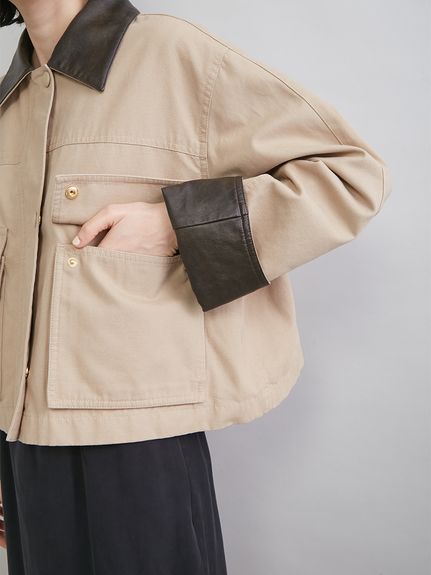 ショートテントシルエットハンティングジャケット(ジャケット