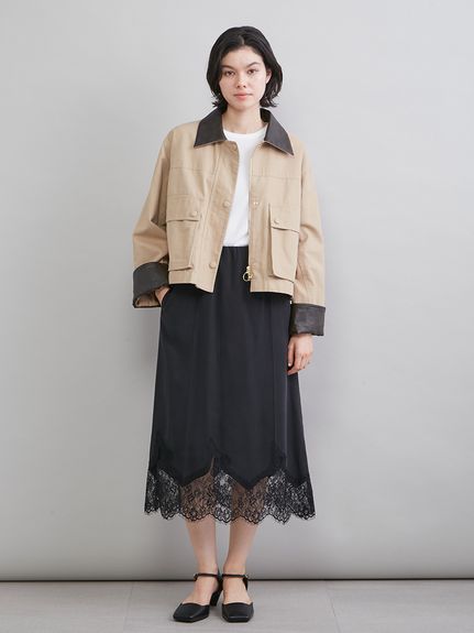 ショートテントシルエットハンティングジャケット(ジャケット