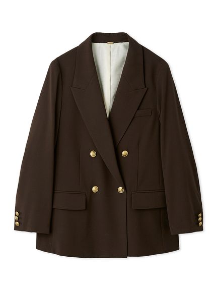 金釦ダブルブレストブレザー(テーラードジャケット)｜アウター｜Mila